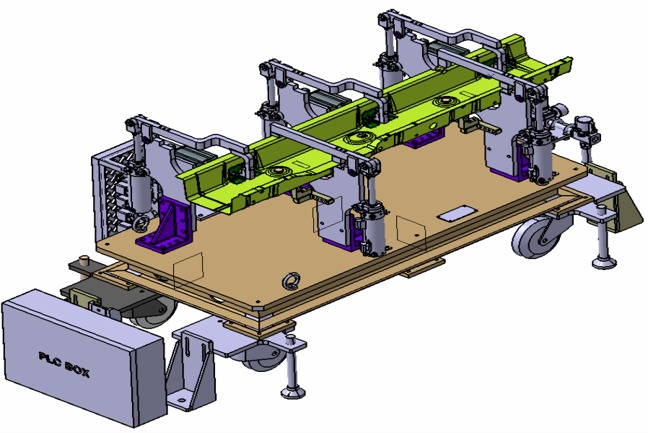 Spot Weld pneumatic fixture 